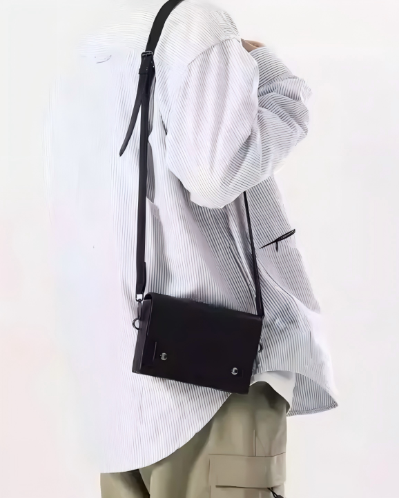 BRYNOR Minimalist Leather Crossbody Bag product photo