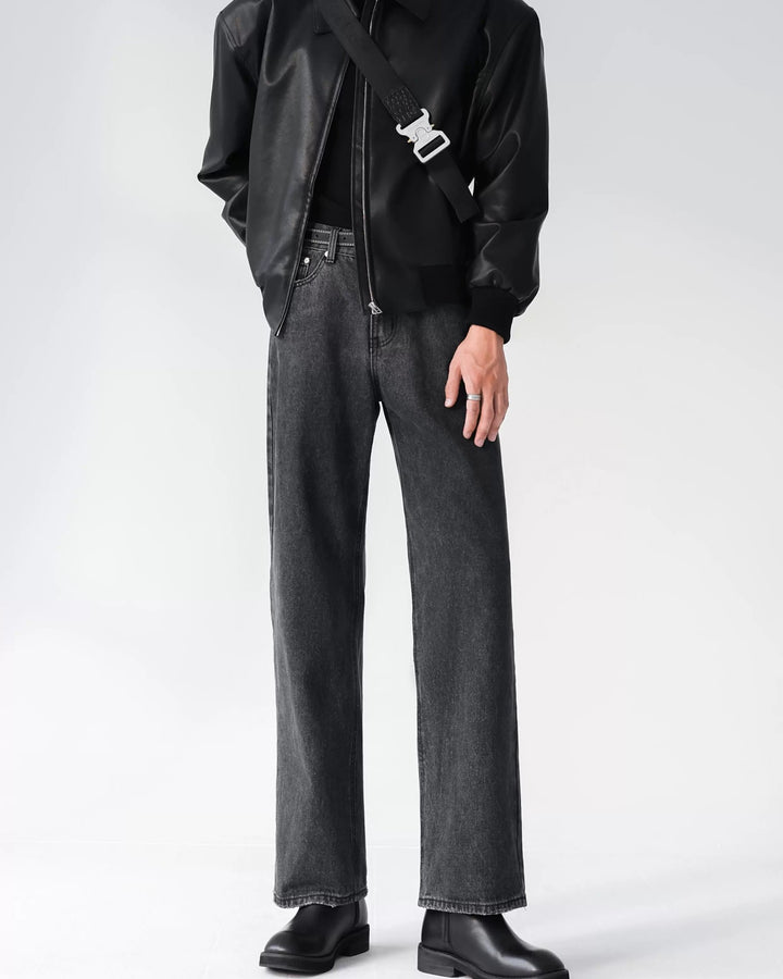 Additional product image of Minimalist Leather Jacket