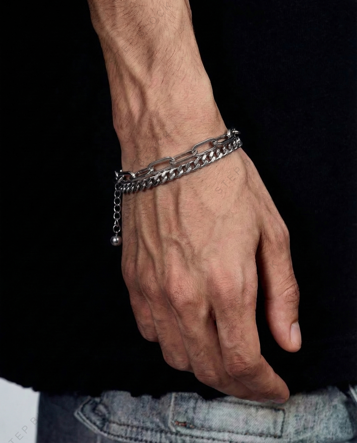 STEP BLOCK AC001 Chunky Chain Men&