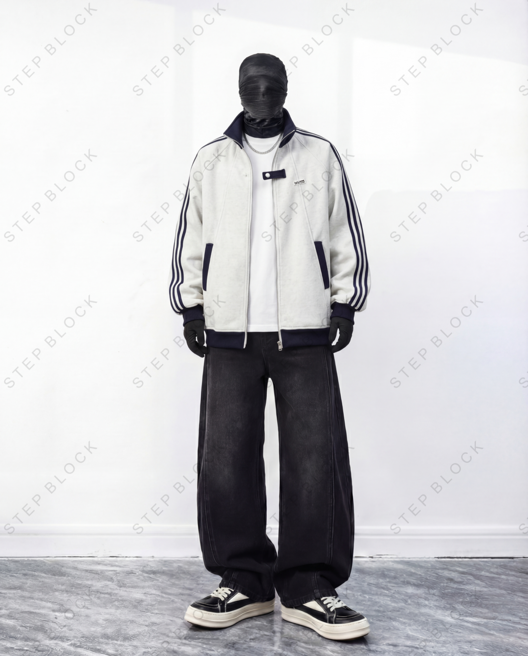 STEP BLOCK ST1020 Minimalist Track Jacket