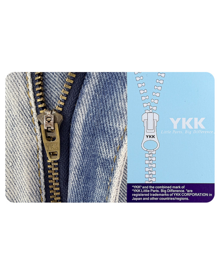 STEP BLOCK MT075 Colorful Star Embroidery Baggy Jeans - Light Wash