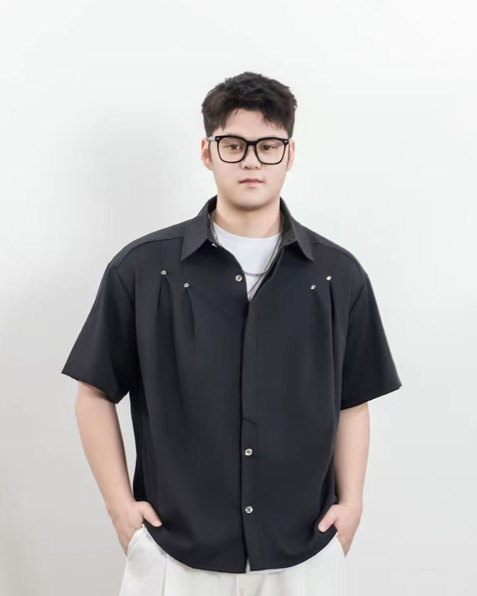 BRYNOR Studded Button-Up Shirt product photo
