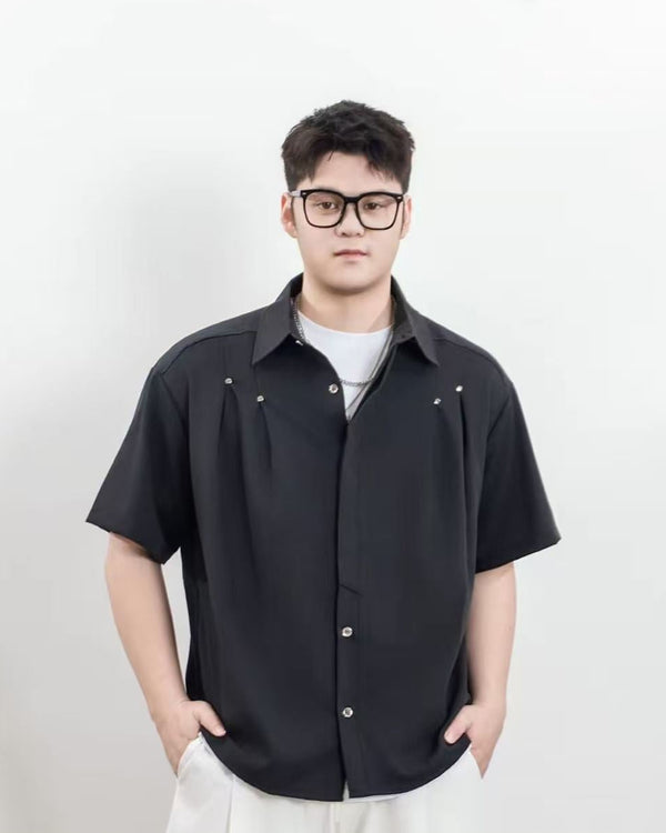 BRYNOR Studded Button-Up Shirt product photo
