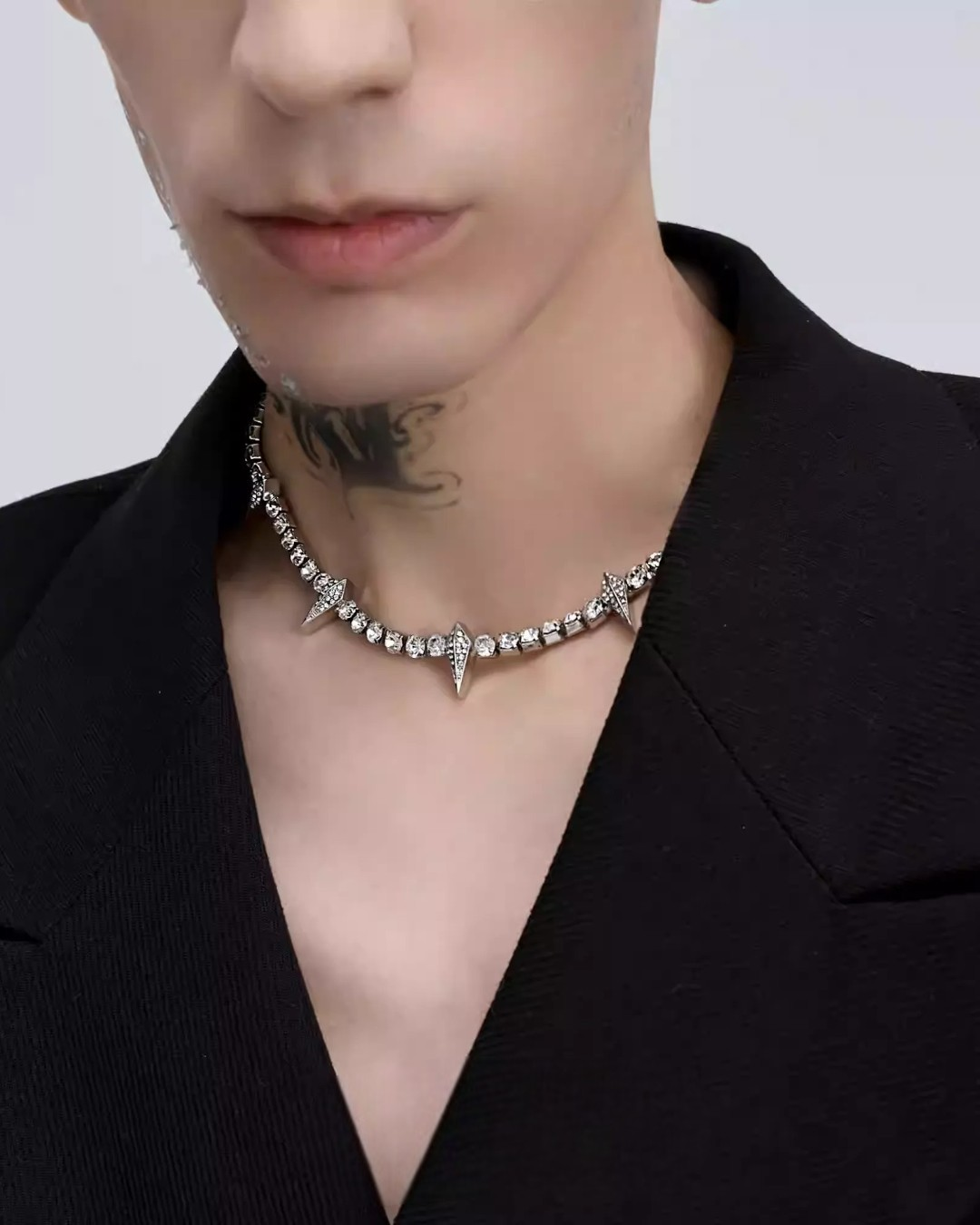 BRYNOR Multi-style Gothic and Pearl Statement Necklace Set product photo