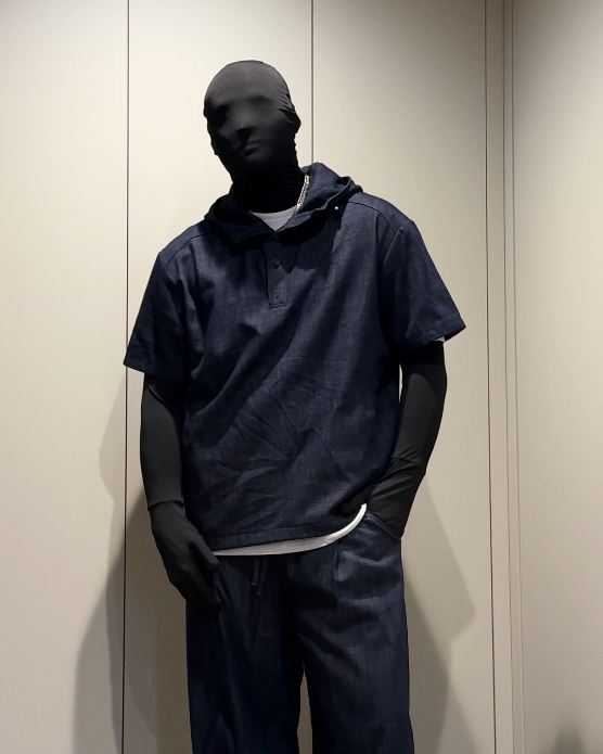 Short Sleeve Hooded Pullover