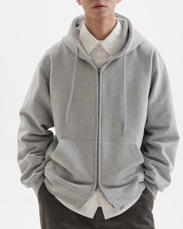 Additional product image of Minimalist Zip-Up Hoodie