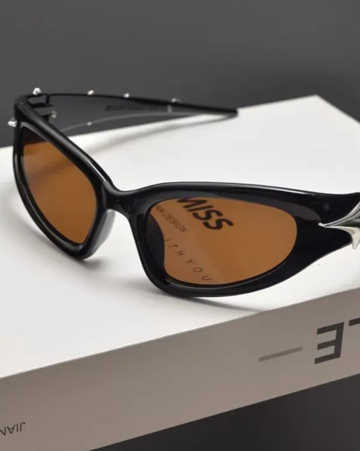 Additional product image of Slim Oval Y2K Sunglasses
