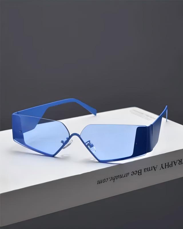 Additional detail view of Futuristic Wrap-Around Sunglasses