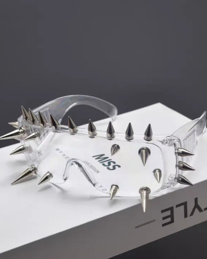 Additional product image of Spiked Wrap-Around Sunglasses