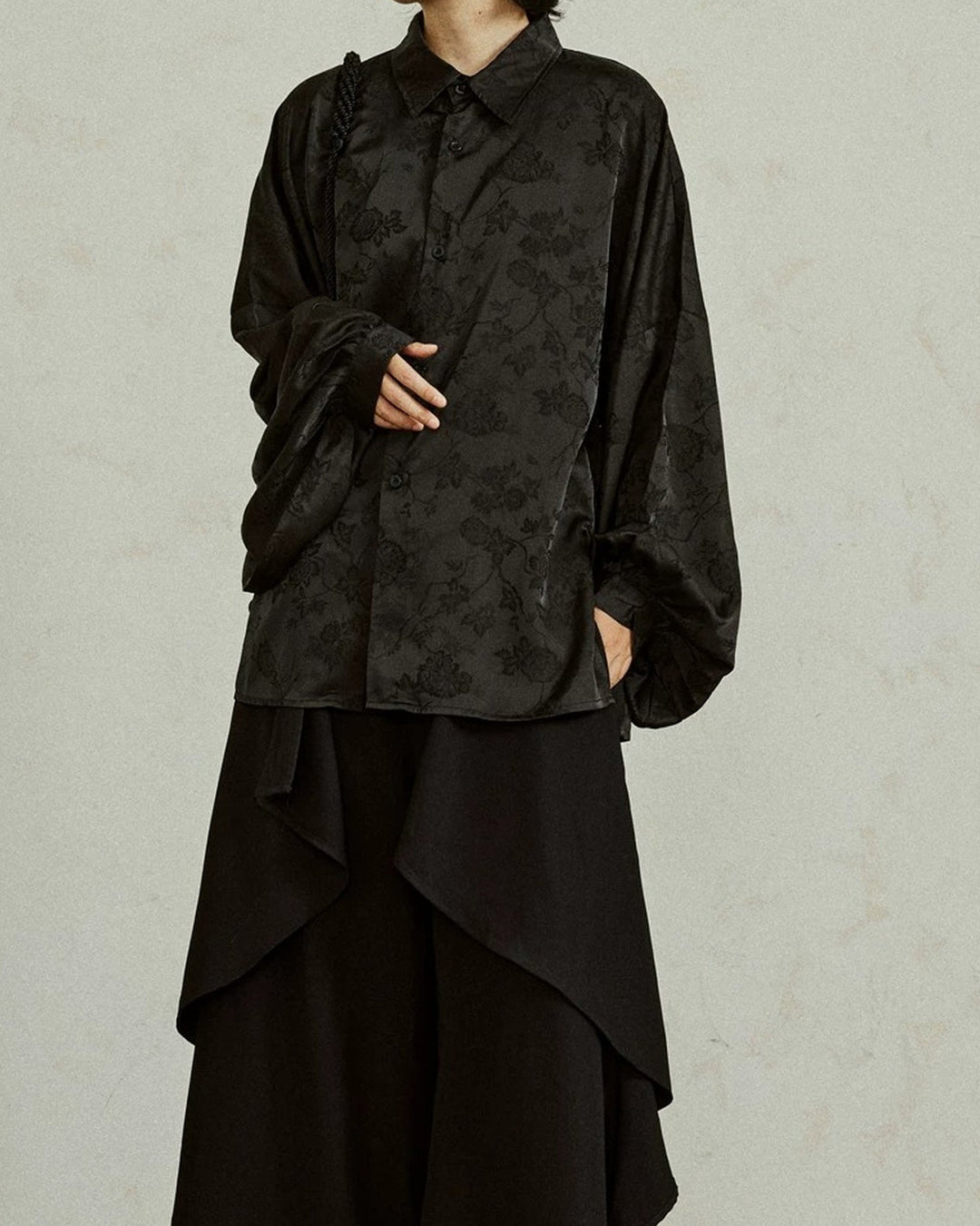 Additional product image of Jacquard Loose Fit Shirt