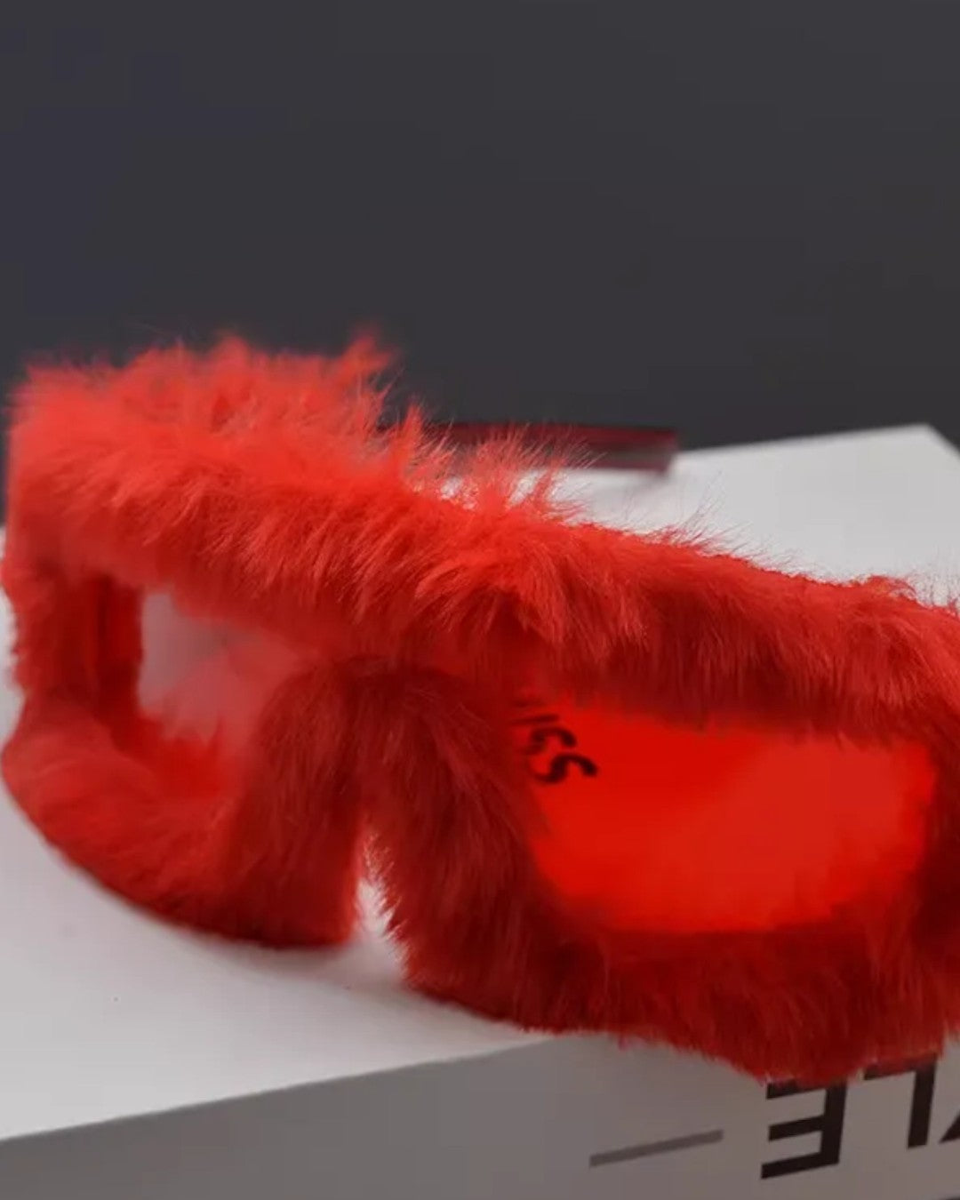 Additional product image of Fluffy Fuzzy Y2K Sunglasses