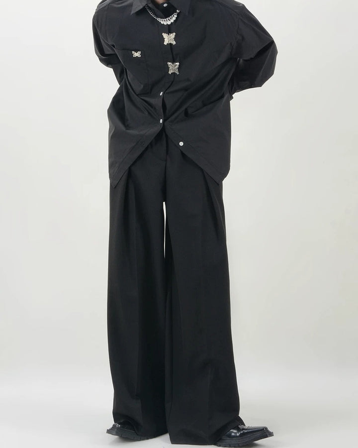 Additional product image of Butterfly Detail Loose Fit Shirt