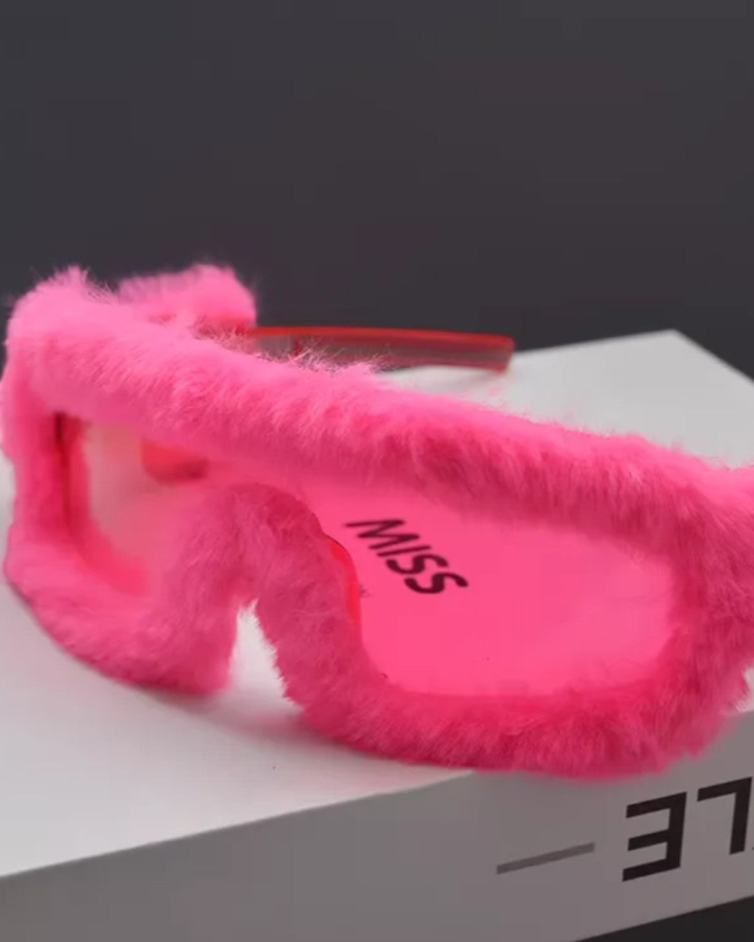 Additional product image of Fluffy Fuzzy Y2K Sunglasses