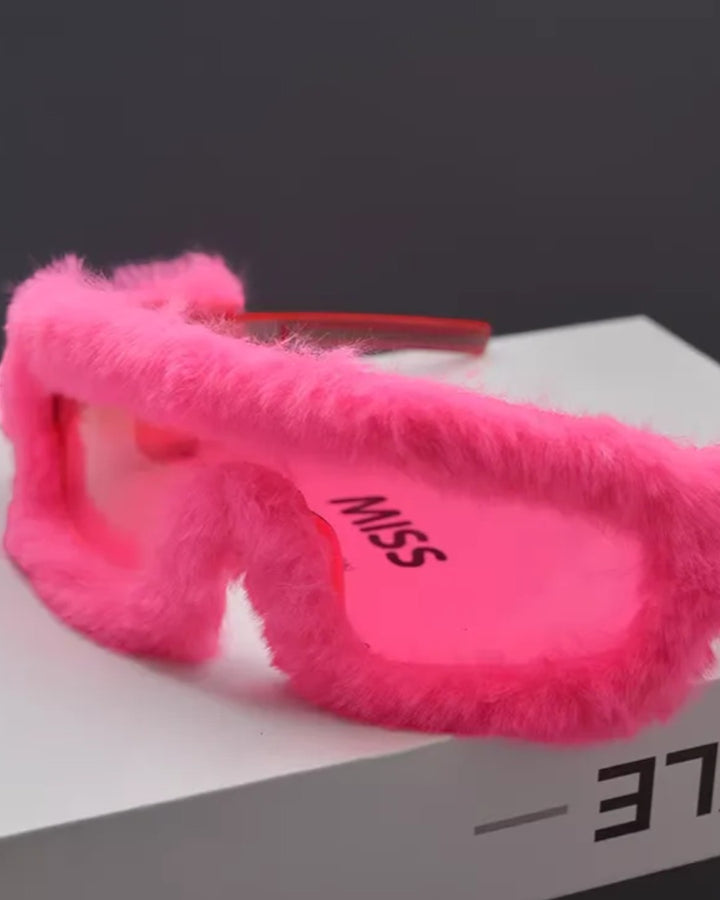 Additional product image of Fluffy Fuzzy Y2K Sunglasses