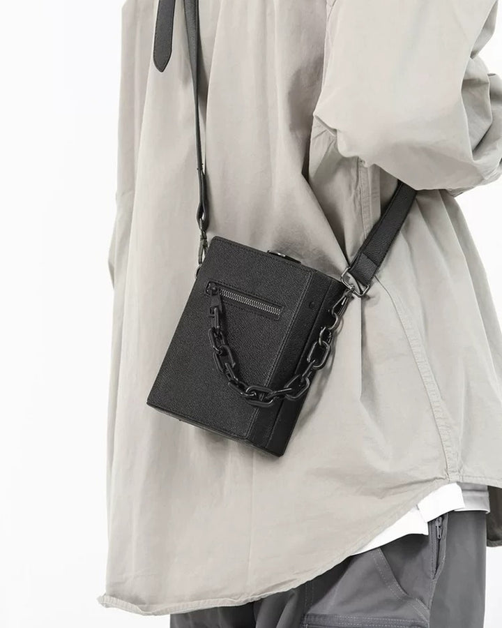 Additional product image of Mini Textured Crossbody Bag with Chain