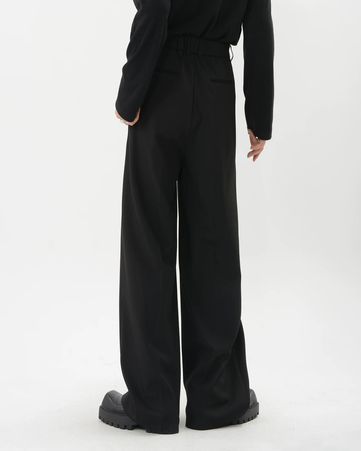 Wide Leg Drape Dress Pants