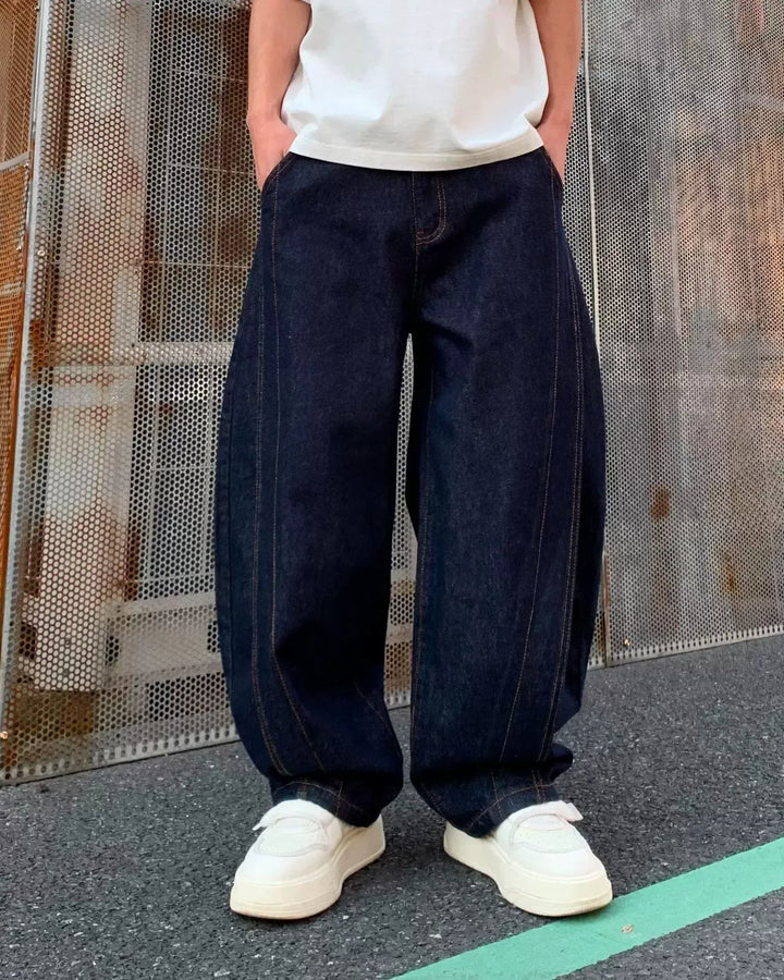 Additional product image of Raw Denim Wide Leg Jeans