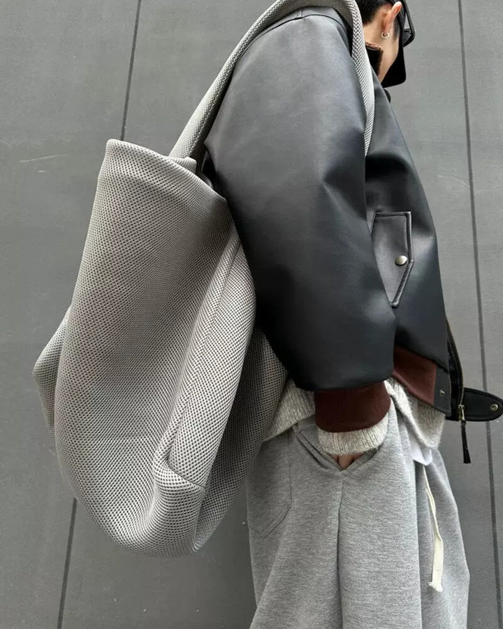 Additional product image of Minimalist Knit Hobo Shoulder Bag