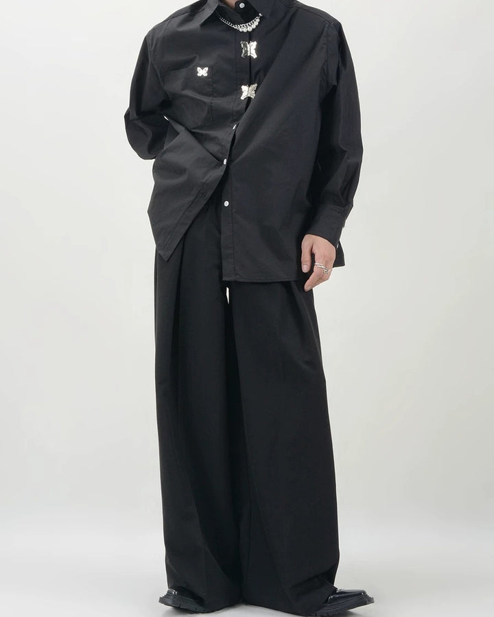 Additional product image of Butterfly Detail Loose Fit Shirt