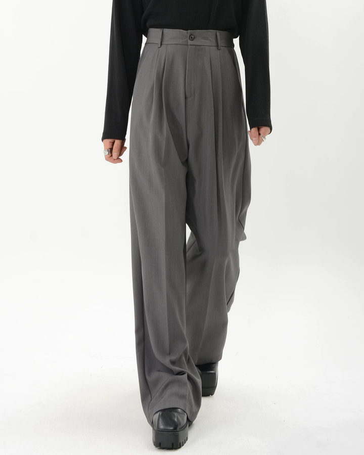 Wide Leg Drape Dress Pants