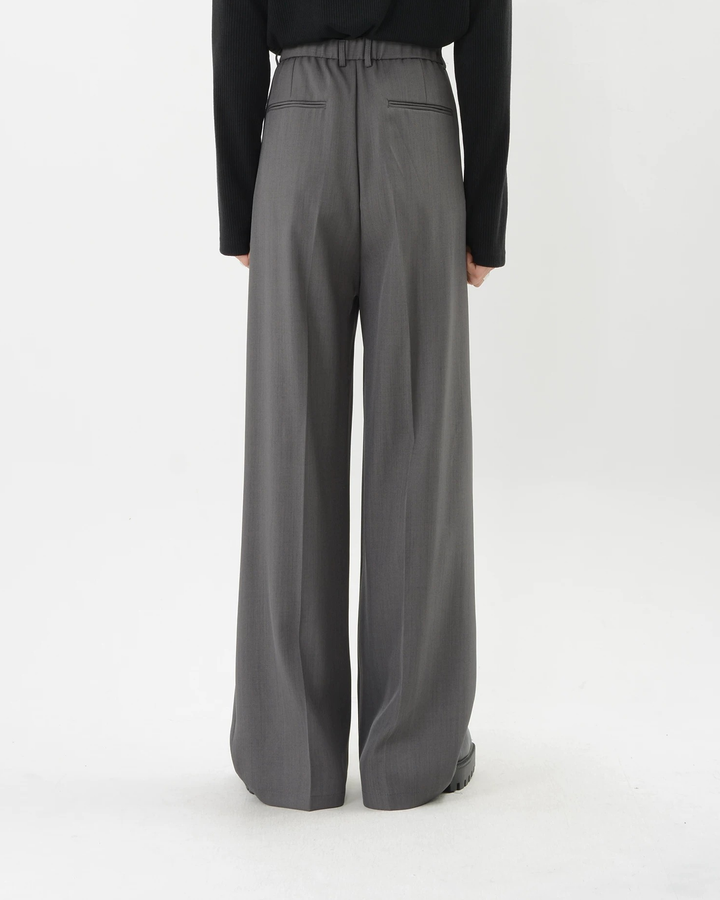 Wide Leg Drape Dress Pants