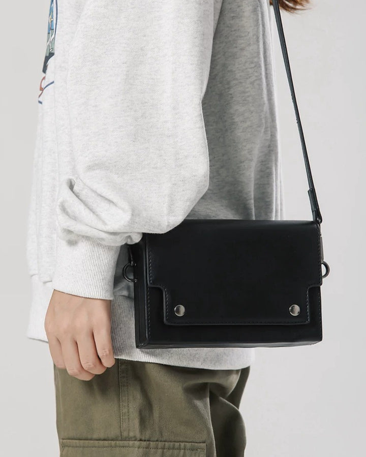 Additional product image of Minimalist Leather Crossbody Bag