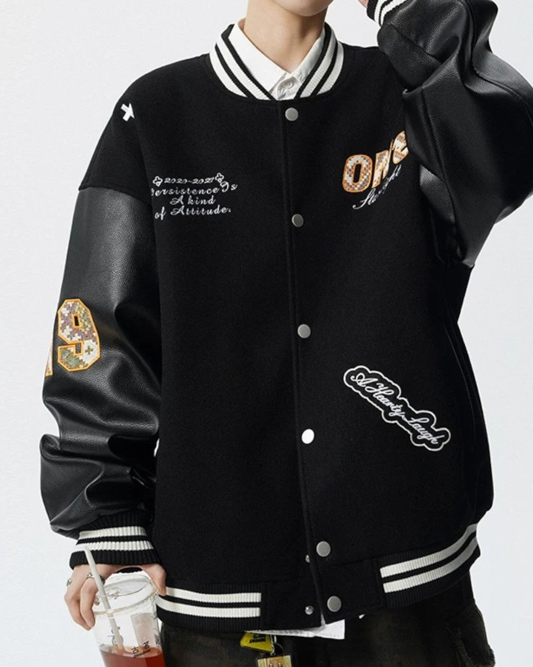 Front view of Varsity Letterman Jacket