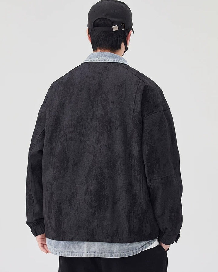 Additional product image of Washed Workwear Zip-Up Jacket