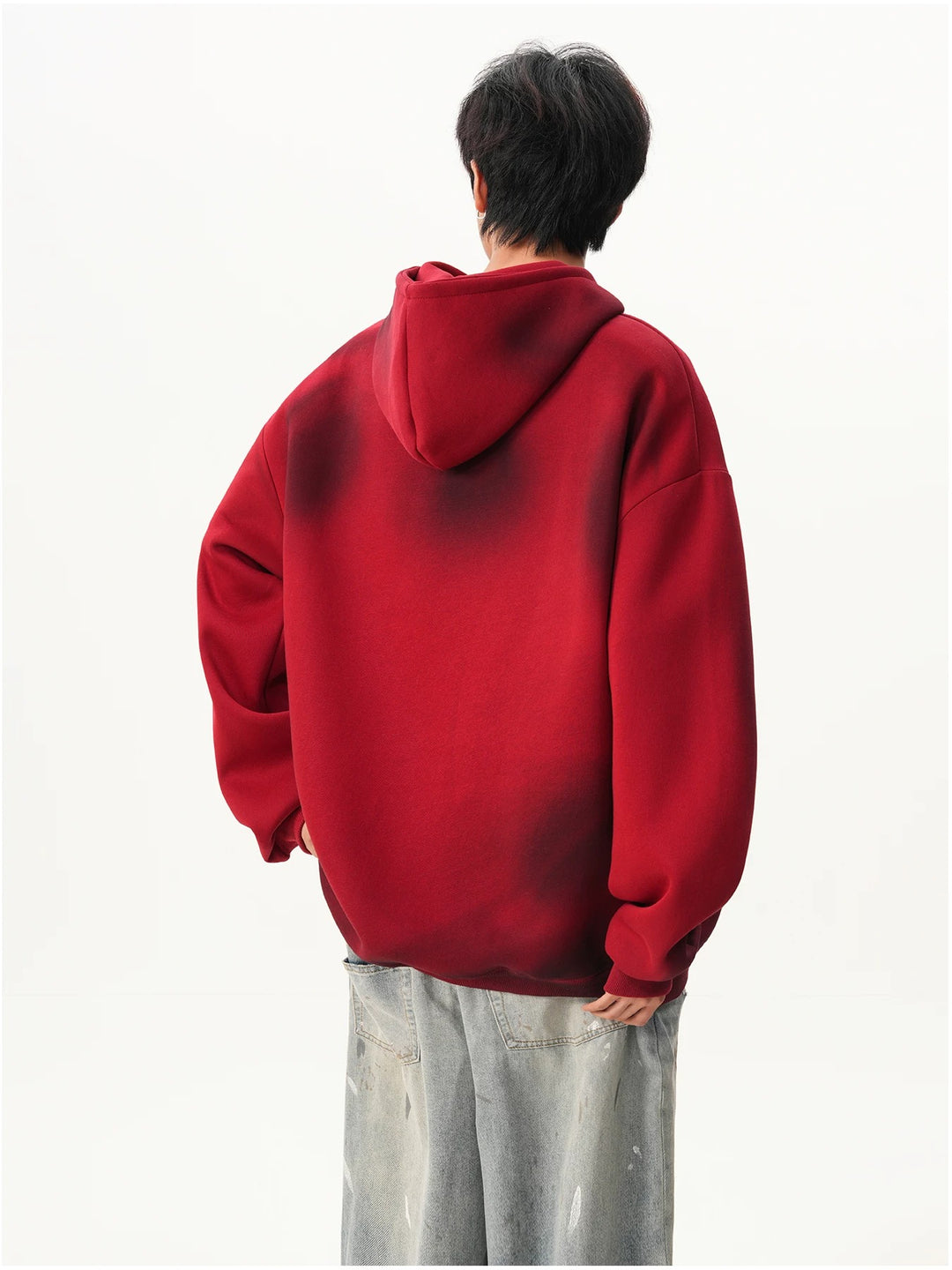 Close-up detail of Graphic Oversized Hoodie
