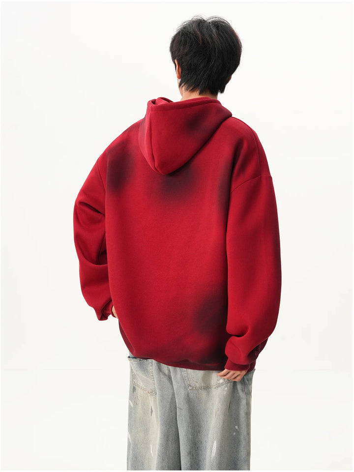 Close-up detail of Graphic Oversized Hoodie