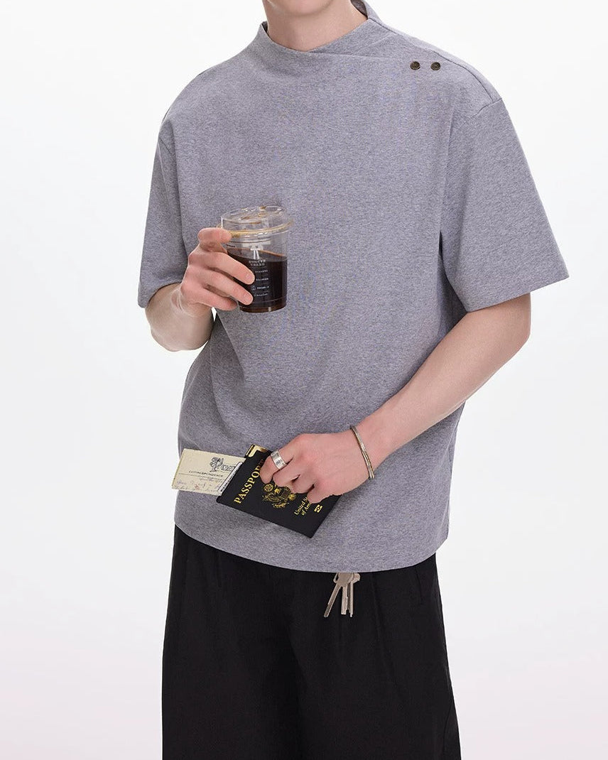 Additional product image of Solid Color Oversized T-Shirt