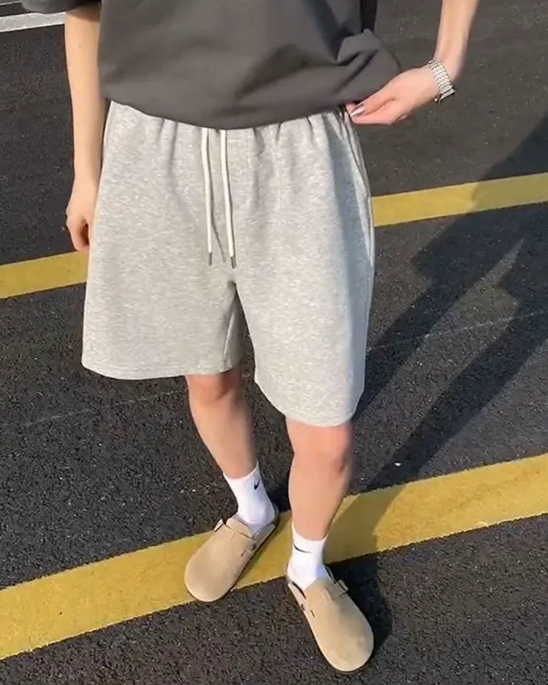 BRYNOR Cotton Street Shorts product photo