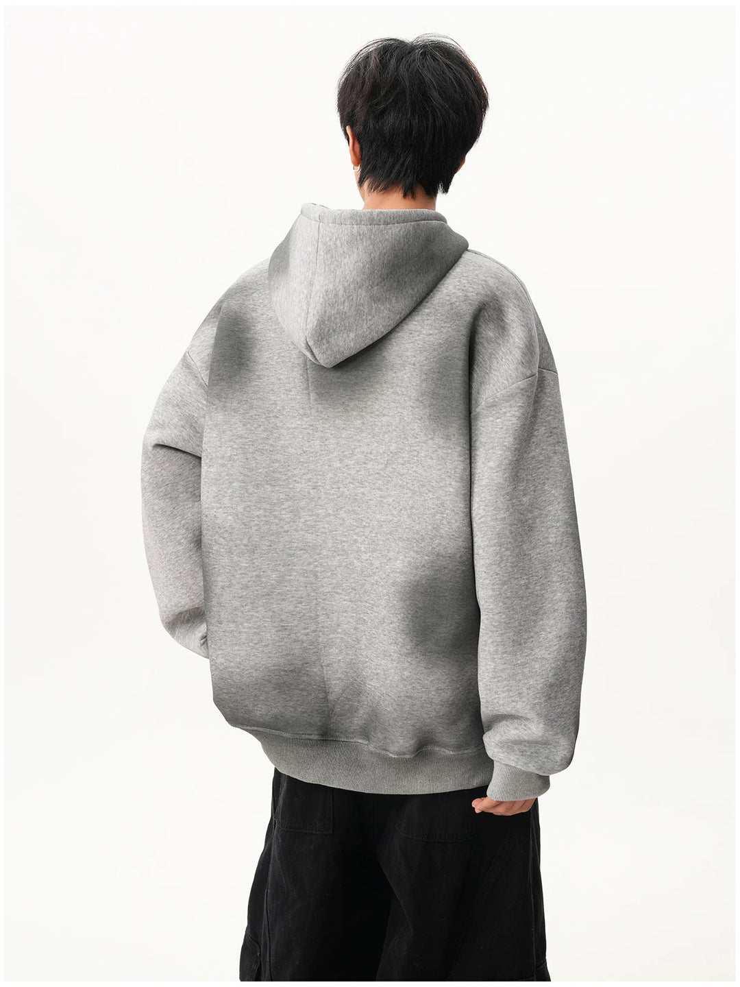 Side view of Graphic Oversized Hoodie