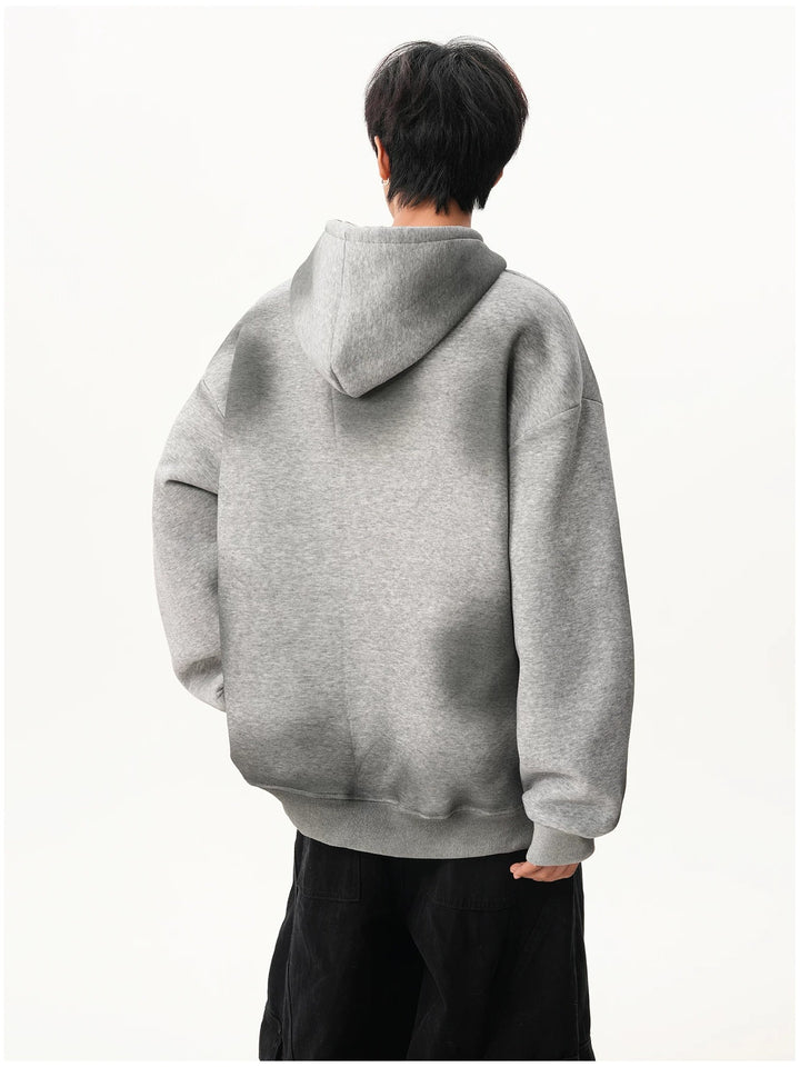 Side view of Graphic Oversized Hoodie
