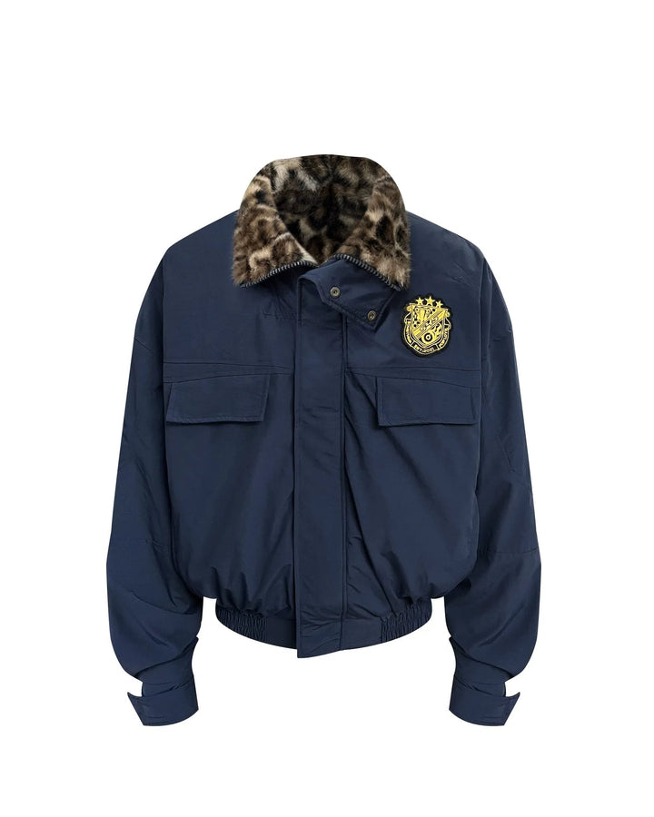 Lifestyle styling view of Shearling Collar Work Jacket