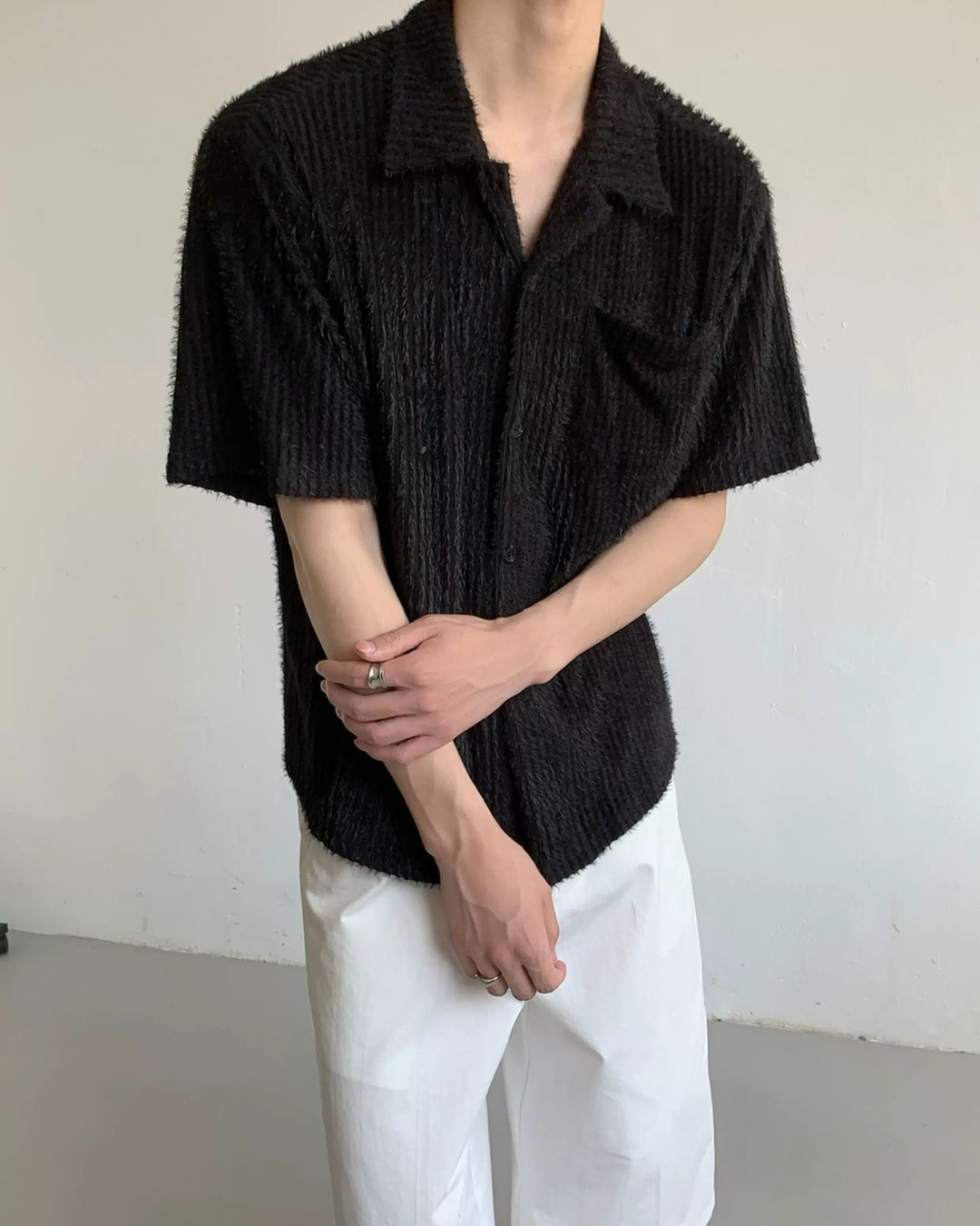 Additional product image of Crinkle Camp Collar Shirt
