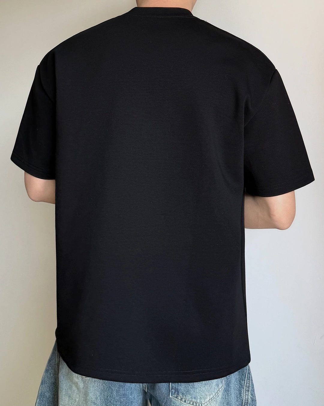 Additional product image of Slim Fit / Relaxed Fit 2-pack Basic Crew Neck Long Sleeve T-Shirt