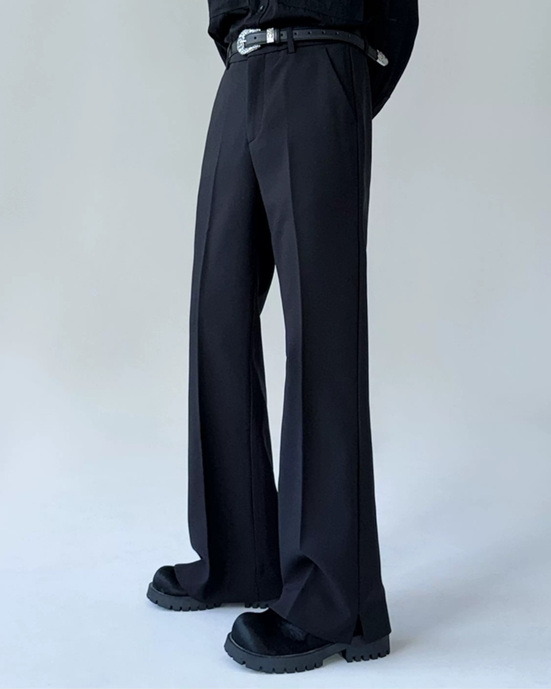 Additional product image of Minimalist Wide Leg Casual Pants