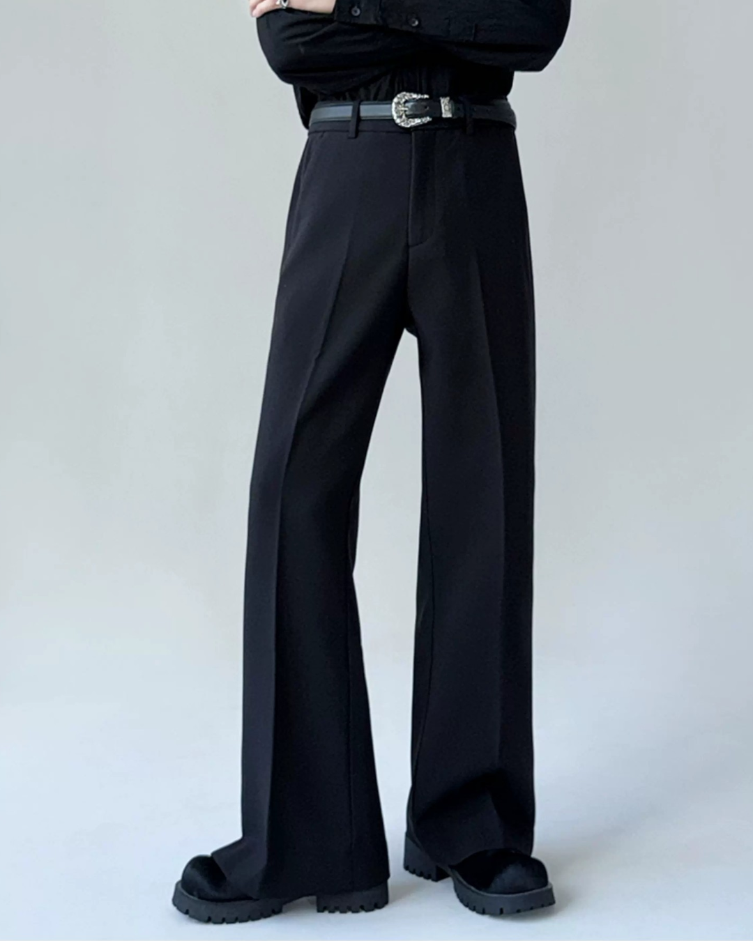 Additional product image of Minimalist Wide Leg Casual Pants