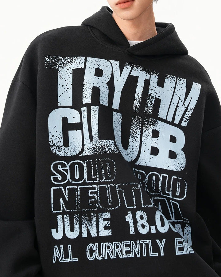 Additional product image of Graphic Oversized Hoodie