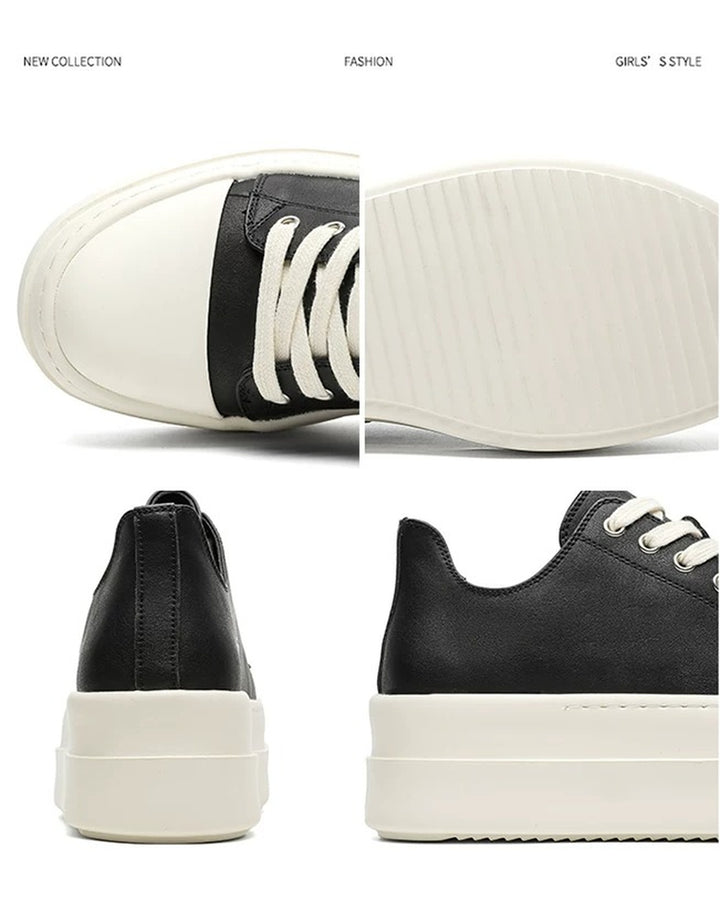 Additional product image of Black and White High-Top Minimalist Shoes