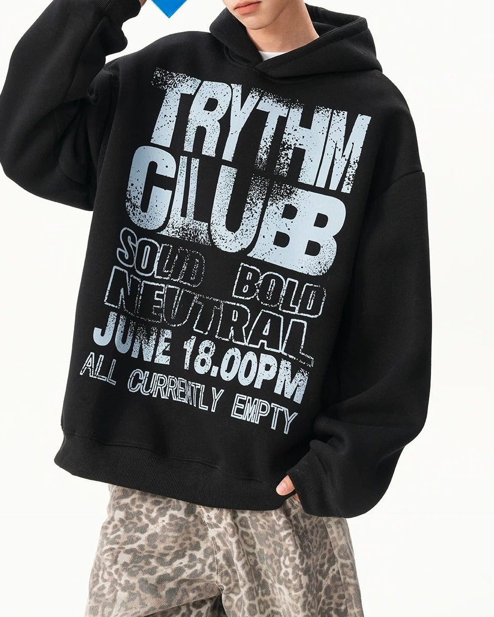 Additional product image of Graphic Oversized Hoodie