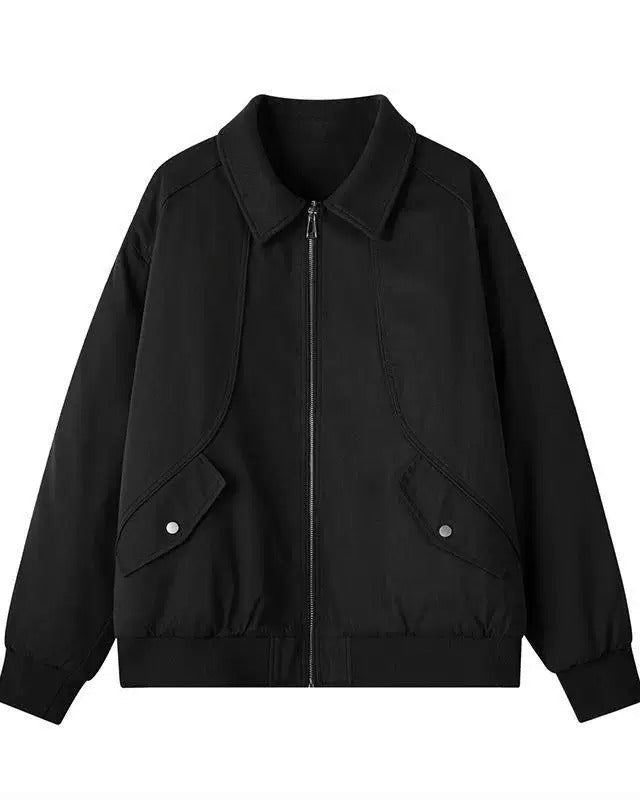 Additional product image of Shearling Collar Water-Resistant Workwear Bomber Jacket