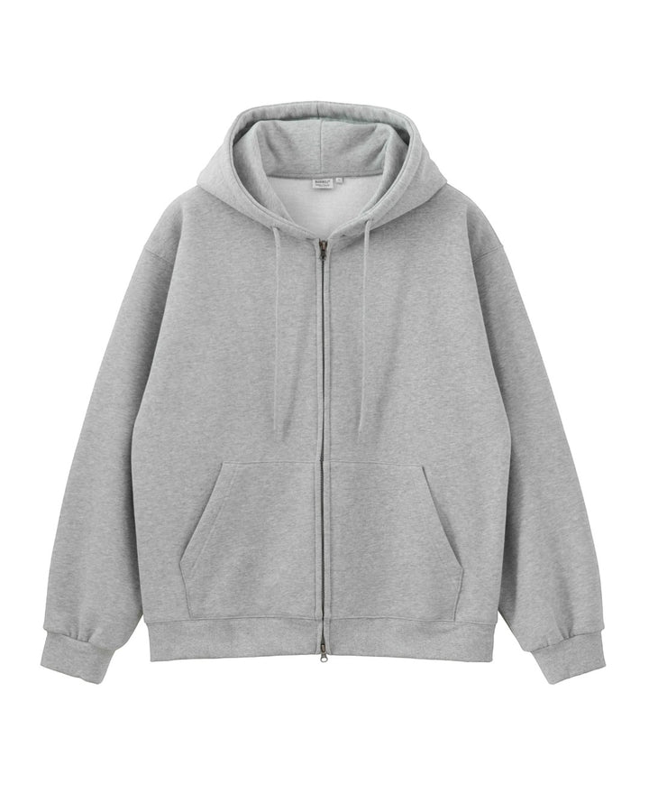 Lifestyle styling view of Minimalist Zip-Up Hoodie