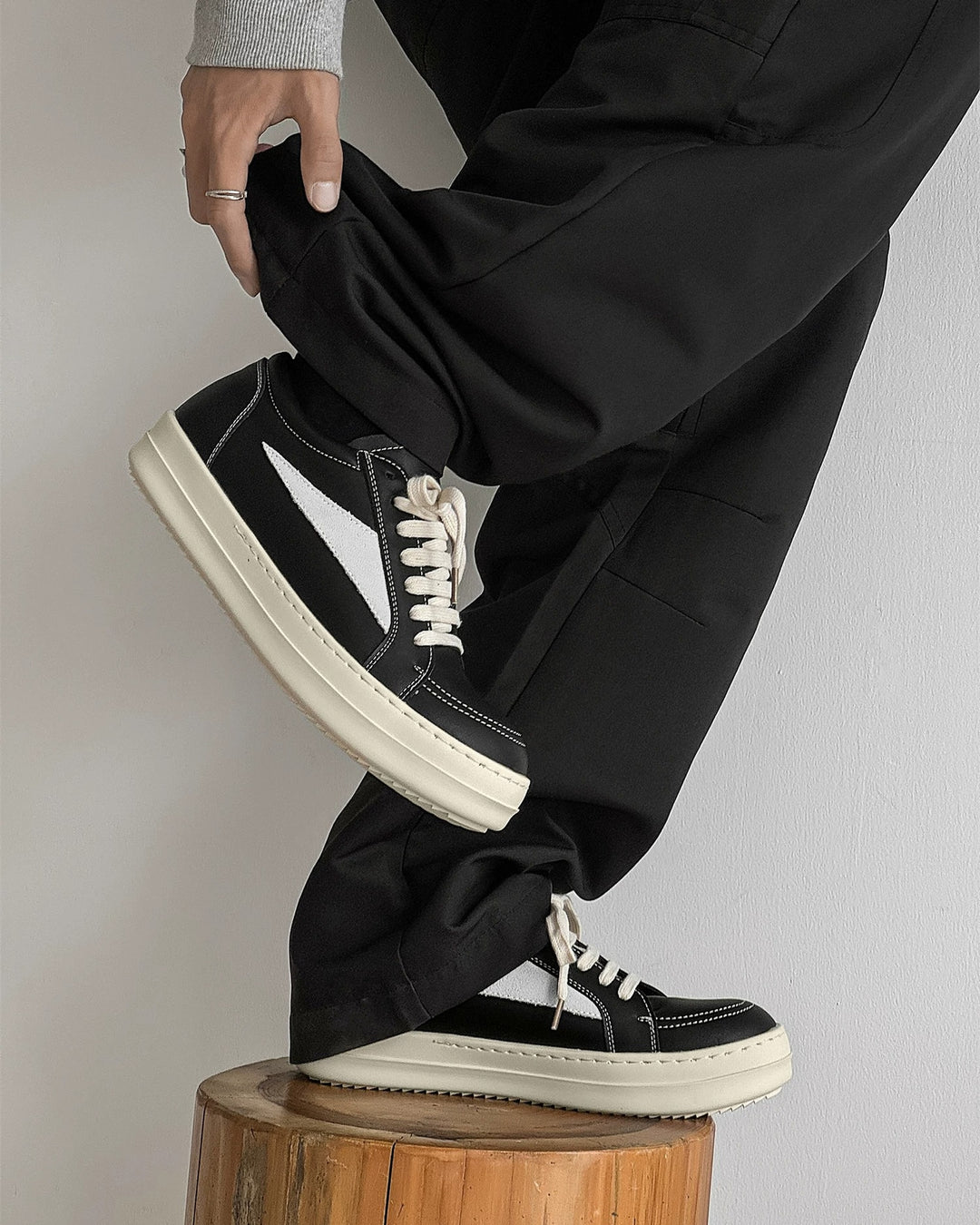Additional product image of Black and White Minimalist Shoes