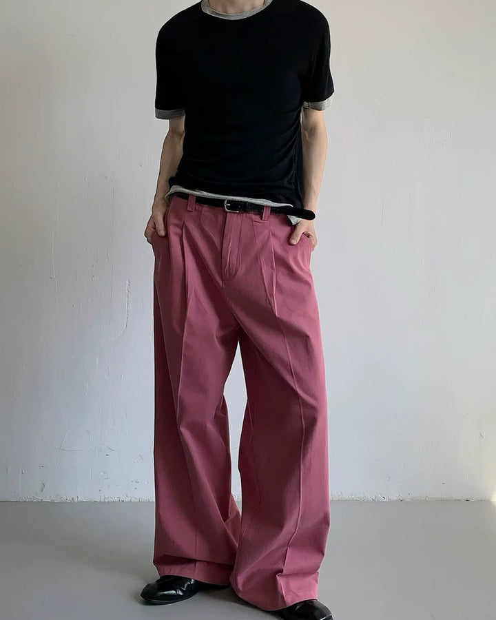 Additional product image of Layered Plaid Trim T-Shirt