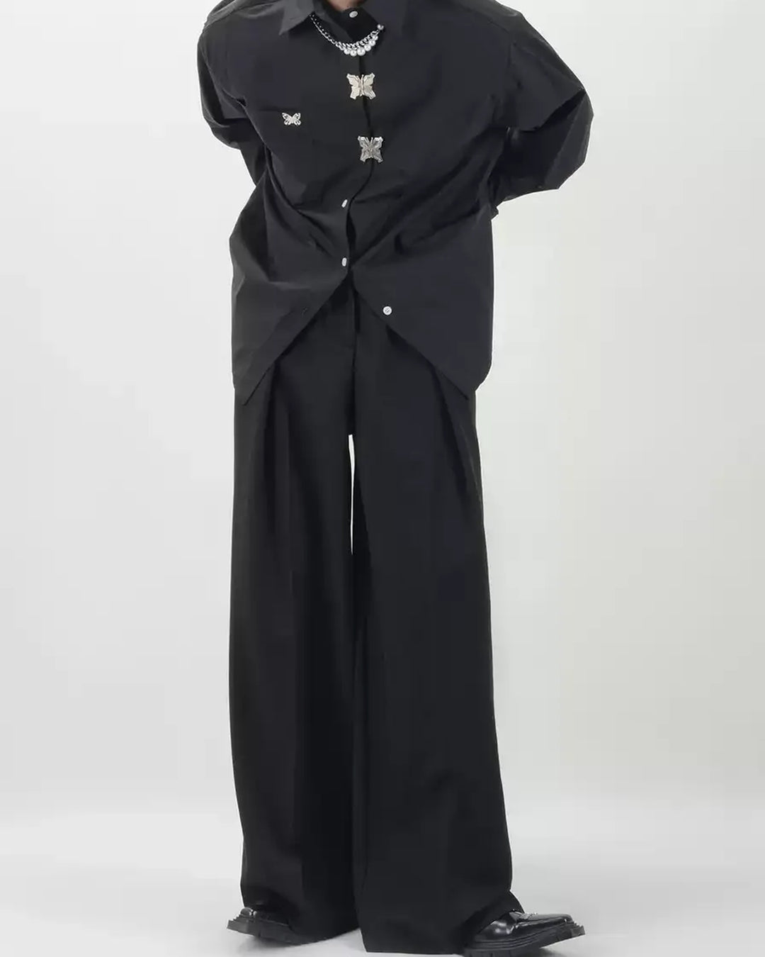 Additional product image of Butterfly Detail Loose Fit Shirt