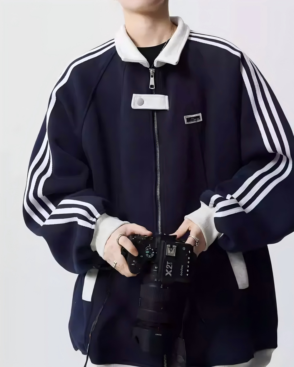 STEP BLOCK ST1020 Minimalist Track Jacket