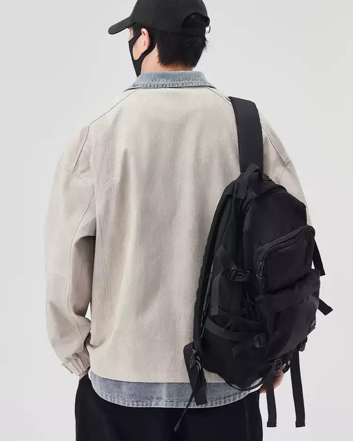 Additional product image of Washed Workwear Zip-Up Jacket