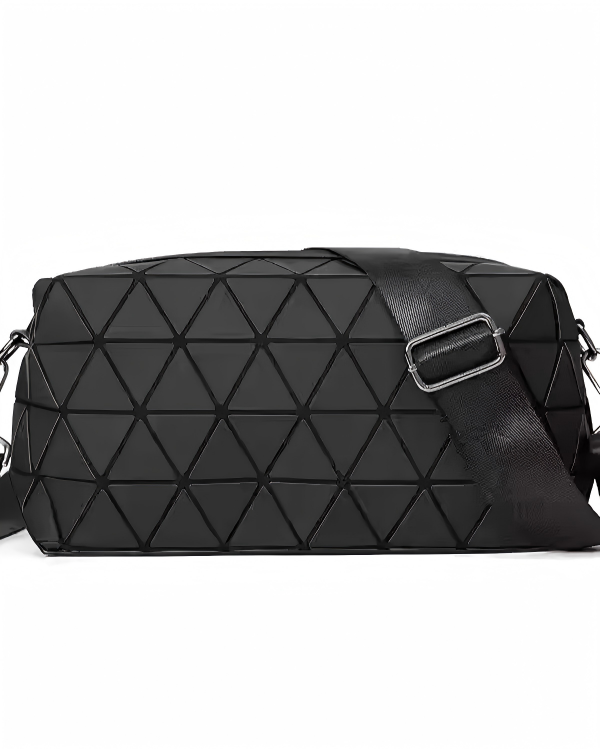 STEP BLOCK Ac084 Geometric Diamond Crossbody Bag